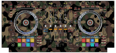 Pioneer DJ DDJ SZ 2 Skin Camo Woodland